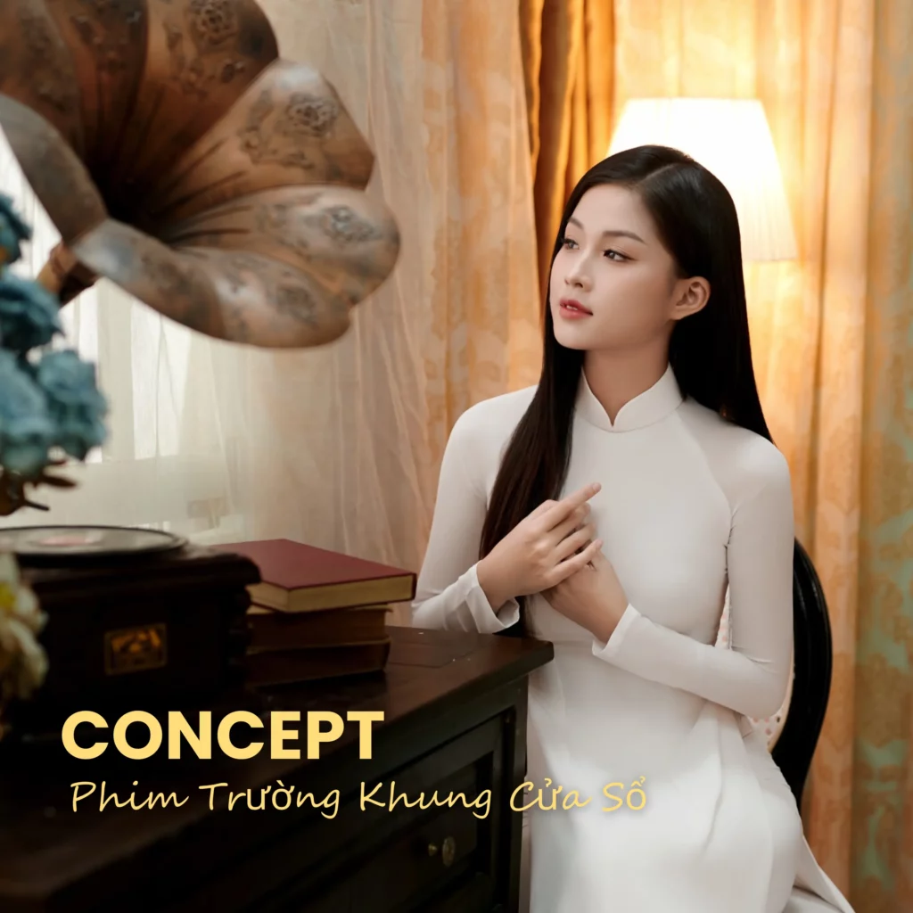 concept phim trường khung cửa sổ