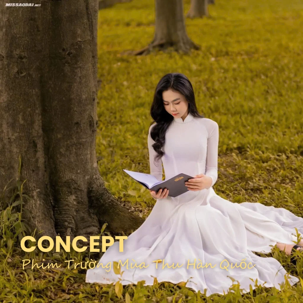 concept phim trường mùa thu hàn quốc