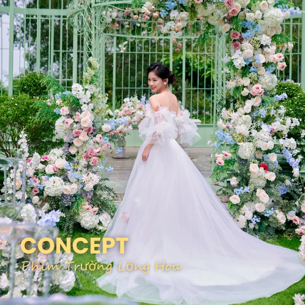 Concept phim trường lồng hoa