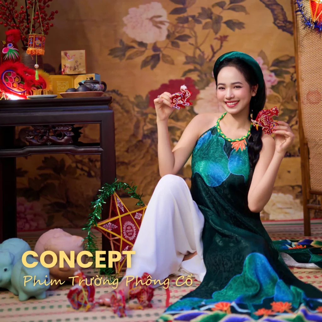 trung thu phông cổ